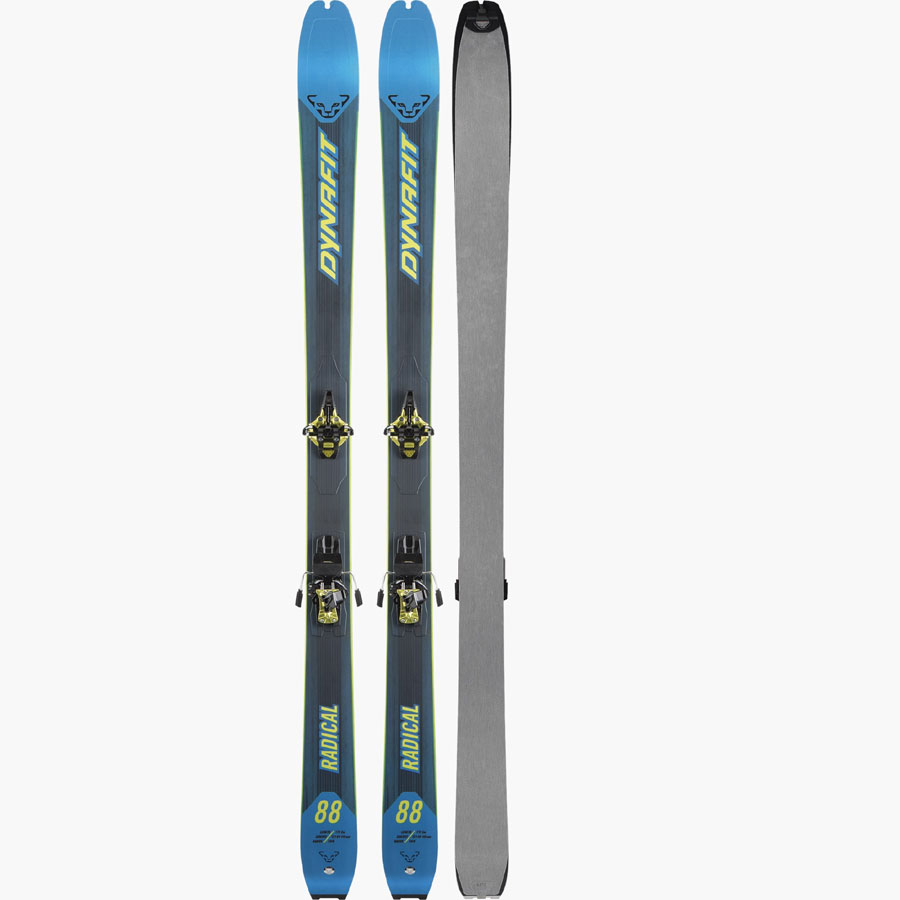 DYNAFIT Radical 88 Ski Set 166cm s viazaním ST 10 a pásmi Speedskin